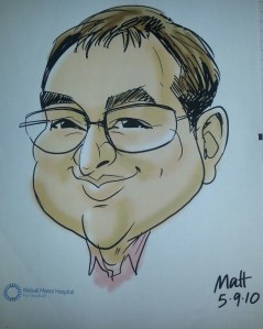 Sebastian Caricature